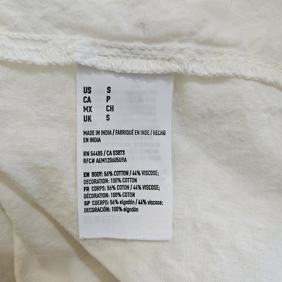 American Eagle Outfitters White Kids Dress - Picture 4 of 4